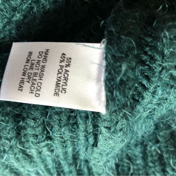 Lulu's Teal Fuzzy Sweater - Picture 10 of 11